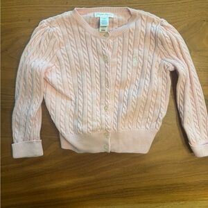 Ralph Lauren Pink Cable Knit Sweater